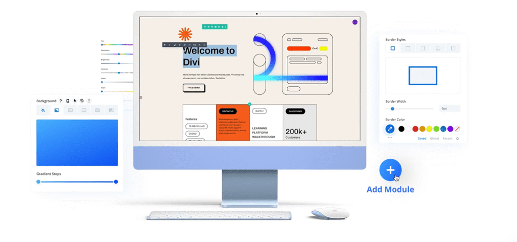 Divi builder for worpress