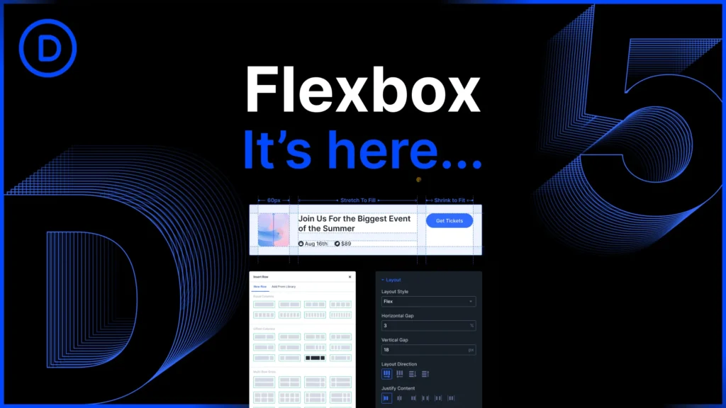 Flexbox révolutionne Divi 5