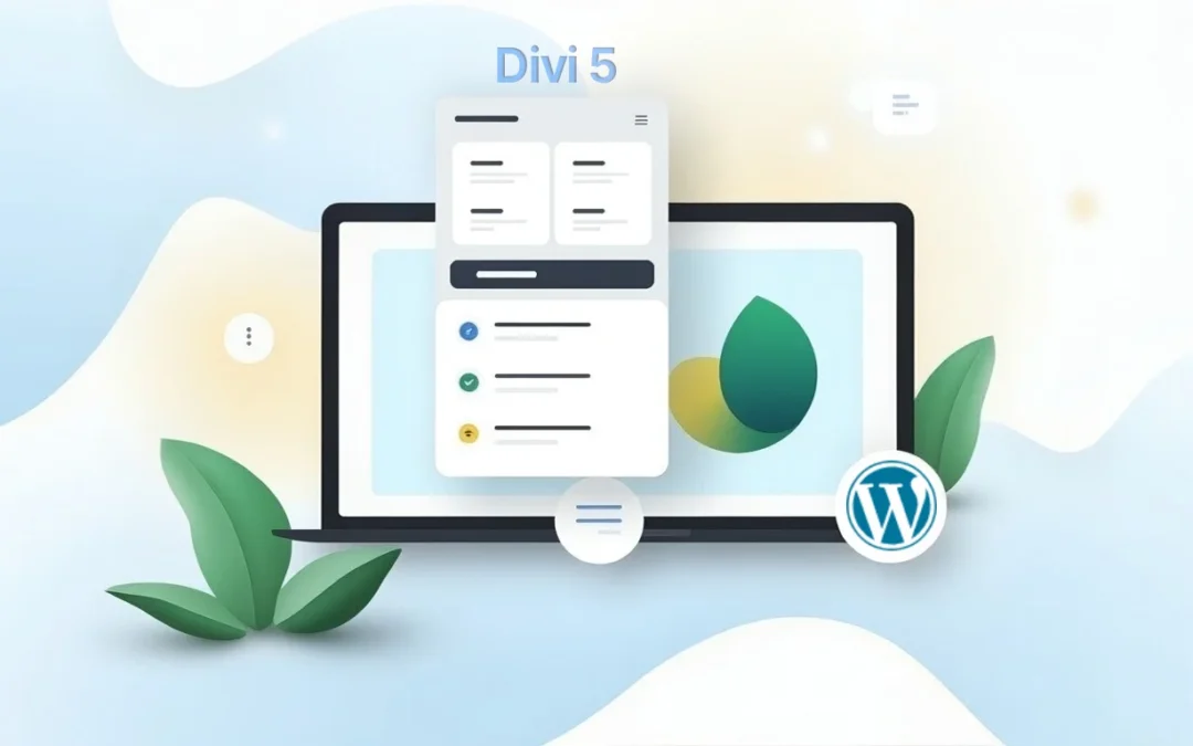 Nouvelle intervace Divi 5