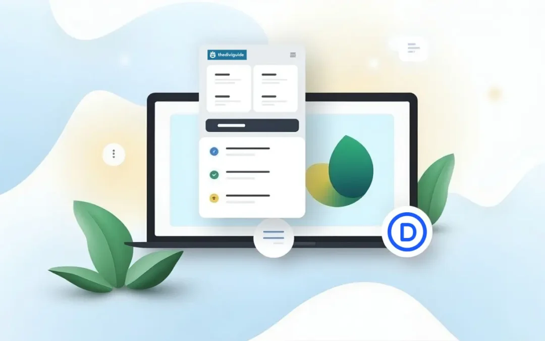 Mise en page avec Divi 5