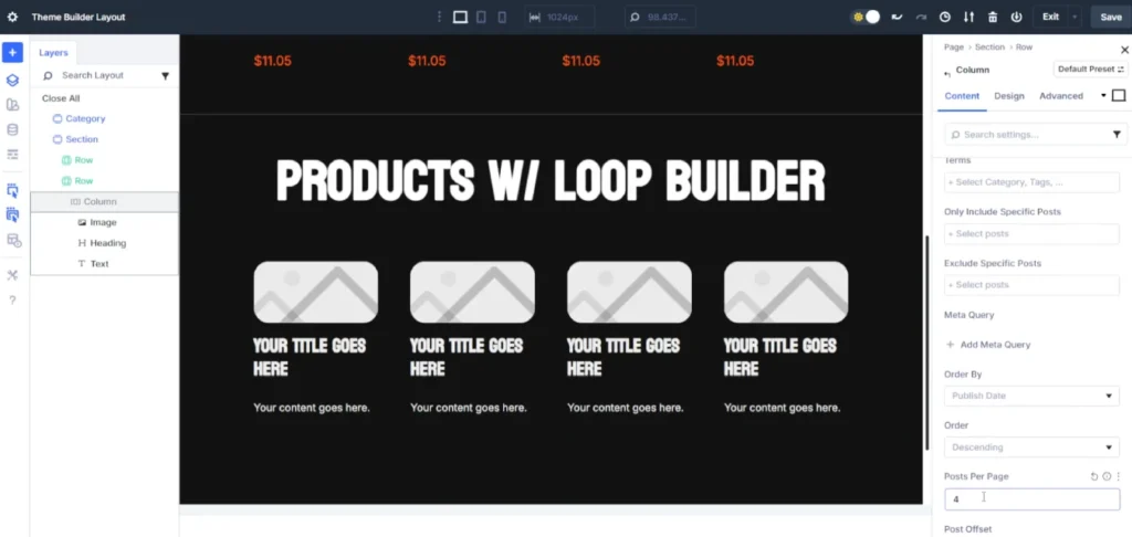 woocommerce-loop-builder - thediviguide.com Loop Builder and WooCommerce in Divi 5